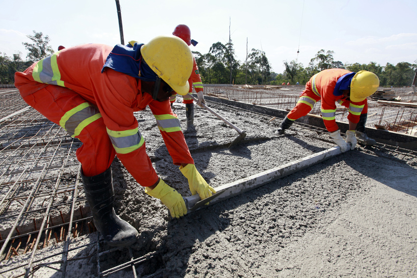 commercial concrete work